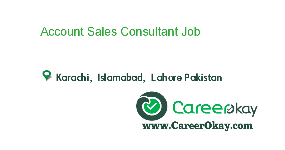 Account Sales Consultant