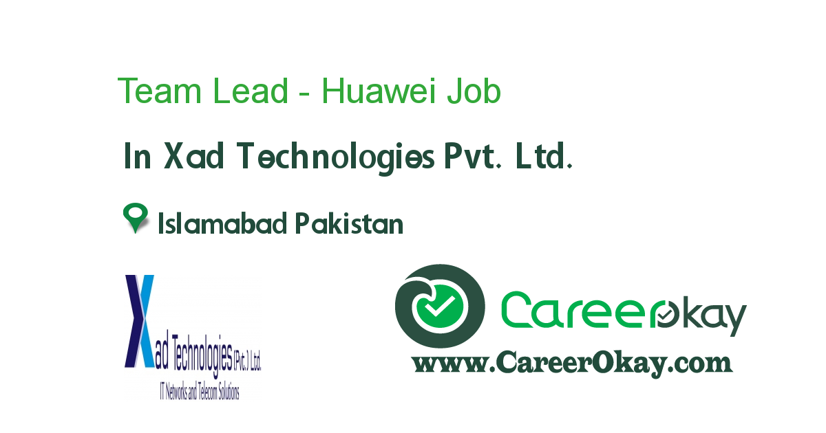 Team Lead - Huawei 