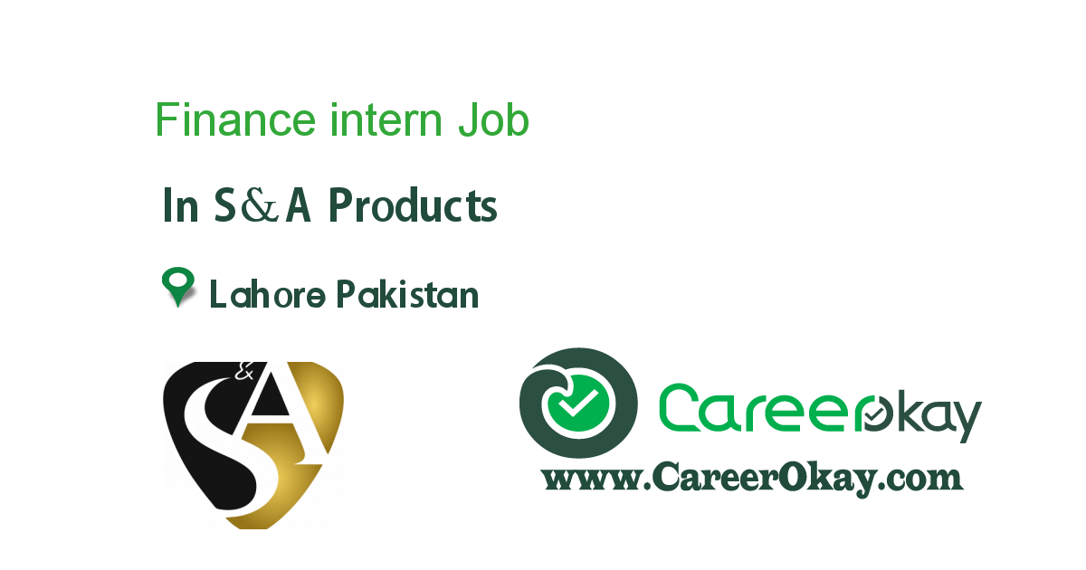 Finance intern 