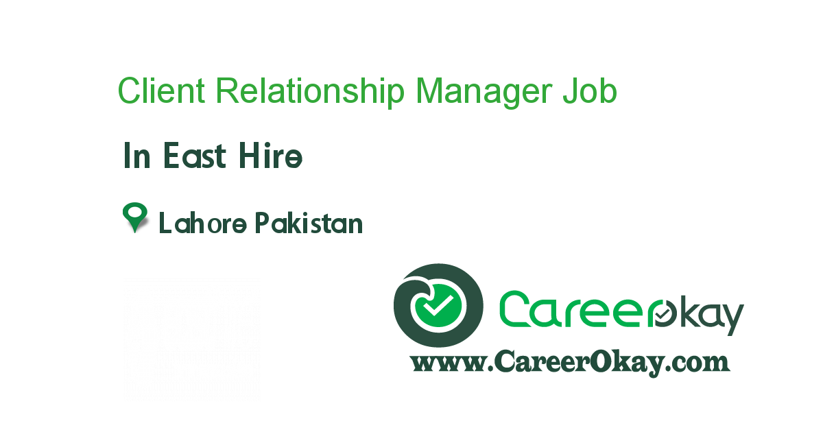 Client Relationship Manager 