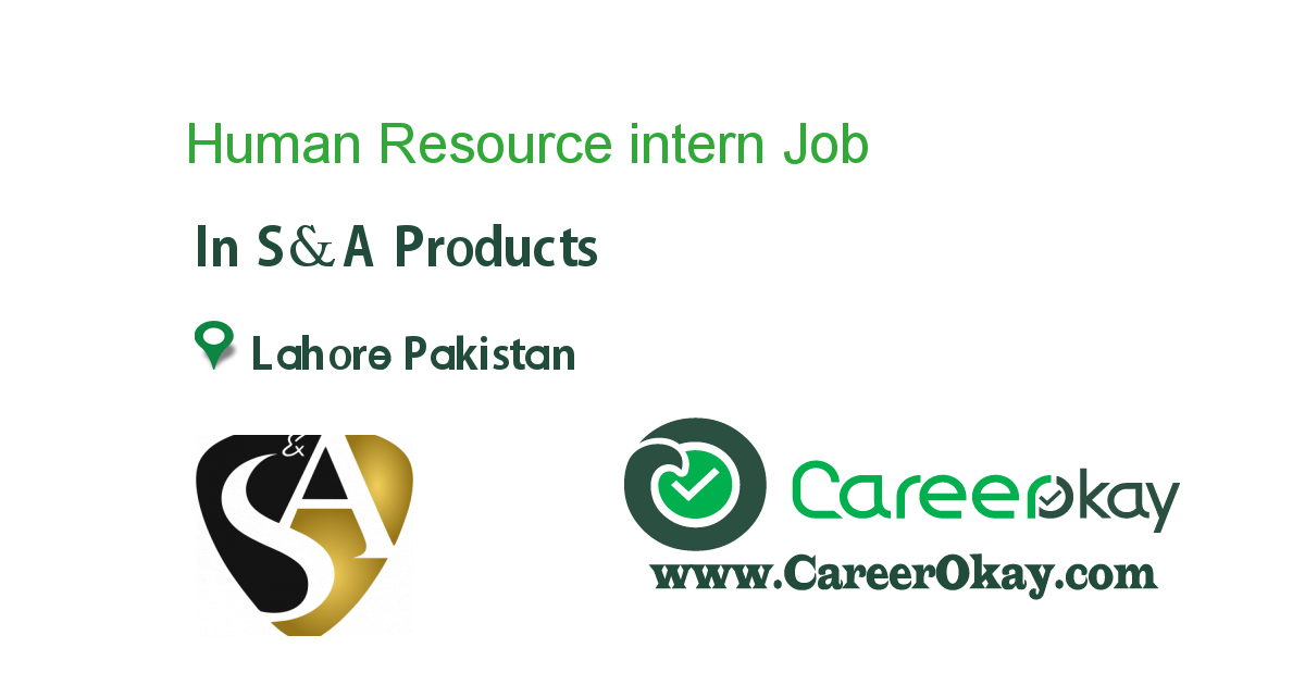 Human Resource intern