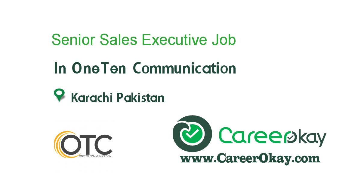 Senior Sales Executive 