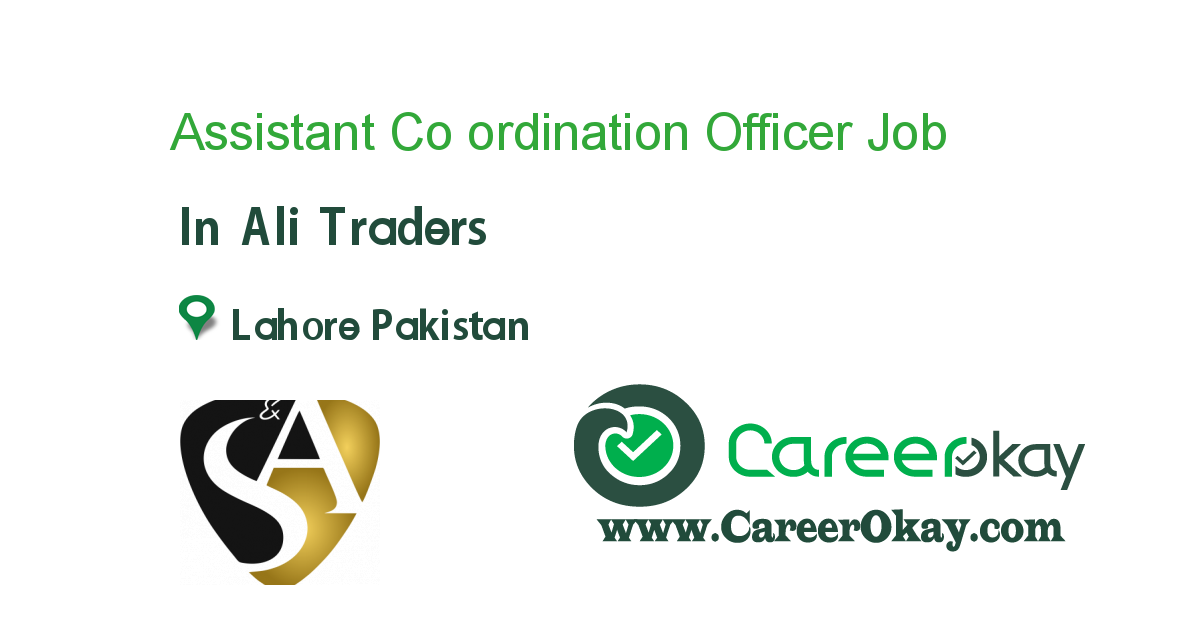 Assistant Co ordination Officer