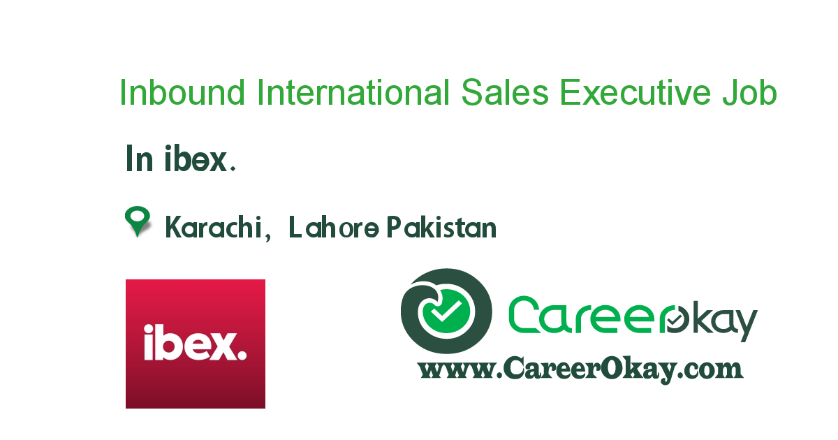 Inbound International Sales Executive